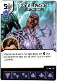 John Stewart - Compassionate - War of Light - Dice Masters card