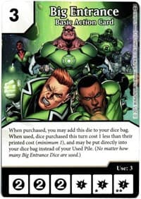Big Entrance - War of Light - Dice Masters card