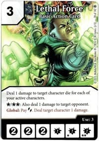 Lethal Force - War of Light - Dice Masters card