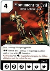 Monument of Evil - War of Light - Dice Masters card