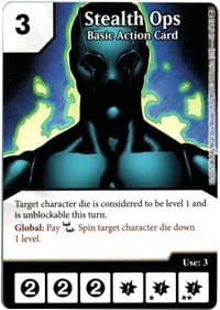 Stealth Ops - War of Light - Dice Masters card
