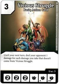 Vicious Struggle - War of Light - Dice Masters card