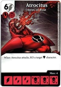 Atrocitus - Atros of Ryut - War of Light - Dice Masters card