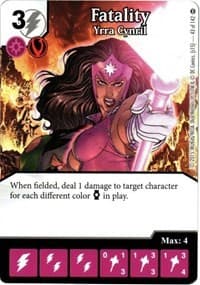 Fatality - Yrra Cynril - War of Light - Dice Masters card
