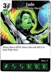 Jade - Jennifer-Lynn Hayden - War of Light - Dice Masters card