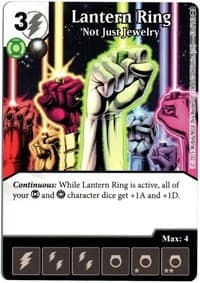 Lantern Ring - Not Just Jewelry - War of Light - Dice Masters card