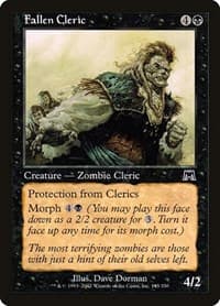 Fallen Cleric - Onslaught - Magic: The Gathering card
