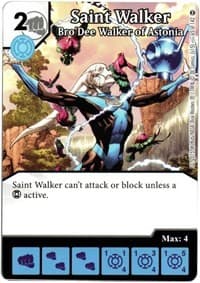 Saint Walker - Bro'Dee Walker of Astonia - War of Light - Dice Masters card