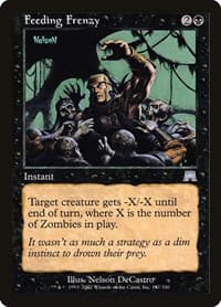 Feeding Frenzy - Onslaught - Magic: The Gathering card