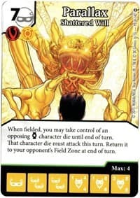 Parallax - Shattered Will - War of Light - Dice Masters card