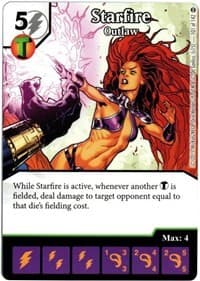 Starfire - Outlaw - War of Light - Dice Masters card