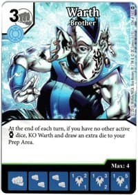 Warth - Brother - War of Light - Dice Masters card