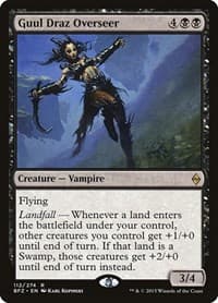 Guul Draz Overseer - Battle for Zendikar - Magic: The Gathering card