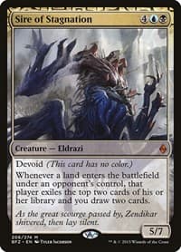 Sire of Stagnation - Battle for Zendikar - Magic: The Gathering card