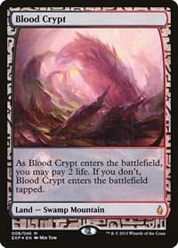 Blood Crypt - Zendikar Expeditions - Magic: The Gathering card