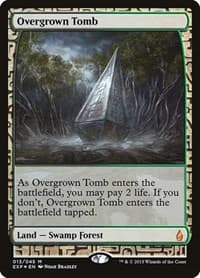 Overgrown Tomb - Zendikar Expeditions - Magic: The Gathering card