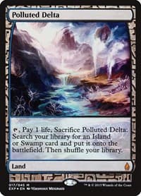 Polluted Delta - Zendikar Expeditions - Magic: The Gathering card