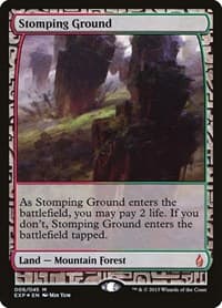 Stomping Ground - Zendikar Expeditions - Magic: The Gathering card