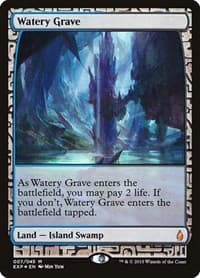 Watery Grave - Zendikar Expeditions - Magic: The Gathering card