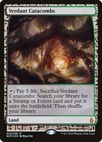 Verdant Catacombs - Zendikar Expeditions - Magic: The Gathering card