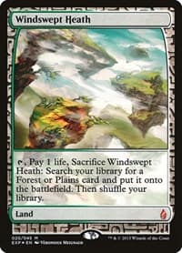 Windswept Heath - Zendikar Expeditions - Magic: The Gathering card