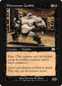 Gluttonous Zombie - Onslaught - Magic: The Gathering card
