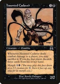 Haunted Cadaver - Onslaught - Magic: The Gathering card