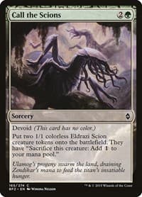 Call the Scions - Battle for Zendikar - Magic: The Gathering card
