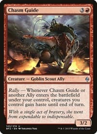 Chasm Guide - Battle for Zendikar - Magic: The Gathering card