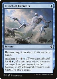 Clutch of Currents - Battle for Zendikar - Magic: The Gathering card
