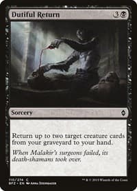 Dutiful Return - Battle for Zendikar - Magic: The Gathering card
