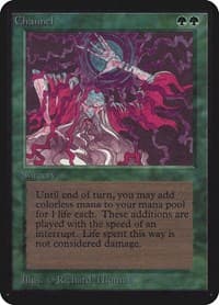 Channel - Alpha Edition - Magic: The Gathering card