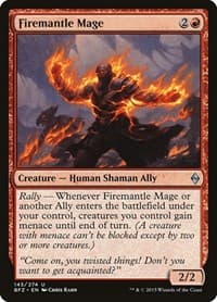 Firemantle Mage - Battle for Zendikar - Magic: The Gathering card