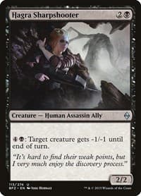 Hagra Sharpshooter - Battle for Zendikar - Magic: The Gathering card