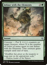 Infuse with the Elements - Battle for Zendikar - Magic: The Gathering card