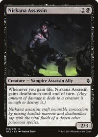 Nirkana Assassin - Battle for Zendikar - Magic: The Gathering card