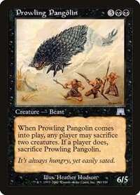 Prowling Pangolin - Onslaught - Magic: The Gathering card