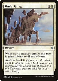Ondu Rising - Battle for Zendikar - Magic: The Gathering card