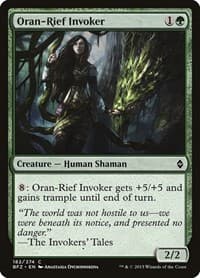 Oran-Rief Invoker - Battle for Zendikar - Magic: The Gathering card