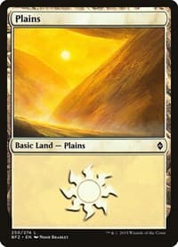Plains (250) - Battle for Zendikar - Magic: The Gathering card