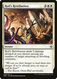 Roil's Retribution - Battle for Zendikar - Magic: The Gathering card