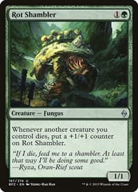 Rot Shambler - Battle for Zendikar - Magic: The Gathering card