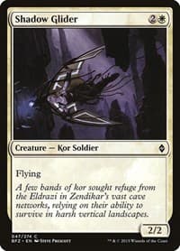 Shadow Glider - Battle for Zendikar - Magic: The Gathering card