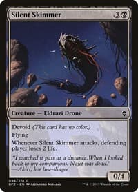 Silent Skimmer - Battle for Zendikar - Magic: The Gathering card