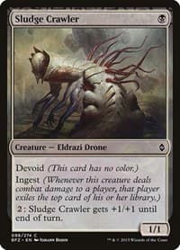 Sludge Crawler - Battle for Zendikar - Magic: The Gathering card
