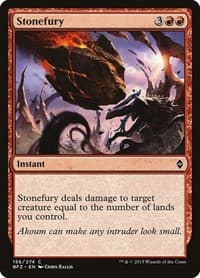 Stonefury - Battle for Zendikar - Magic: The Gathering card