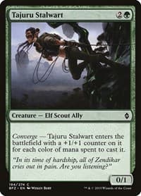 Tajuru Stalwart - Battle for Zendikar - Magic: The Gathering card