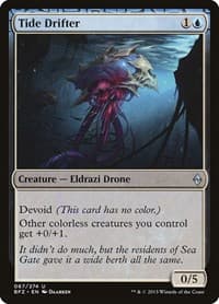 Tide Drifter - Battle for Zendikar - Magic: The Gathering card
