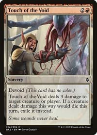 Touch of the Void - Battle for Zendikar - Magic: The Gathering card