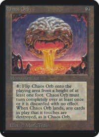 Chaos Orb - Alpha Edition - Magic: The Gathering card